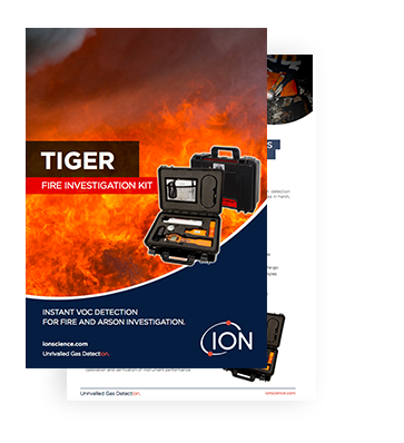 ION Science Fire Investigation Kit! Fire Investigators Kit detecting